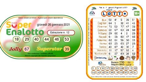 enalotto result today.